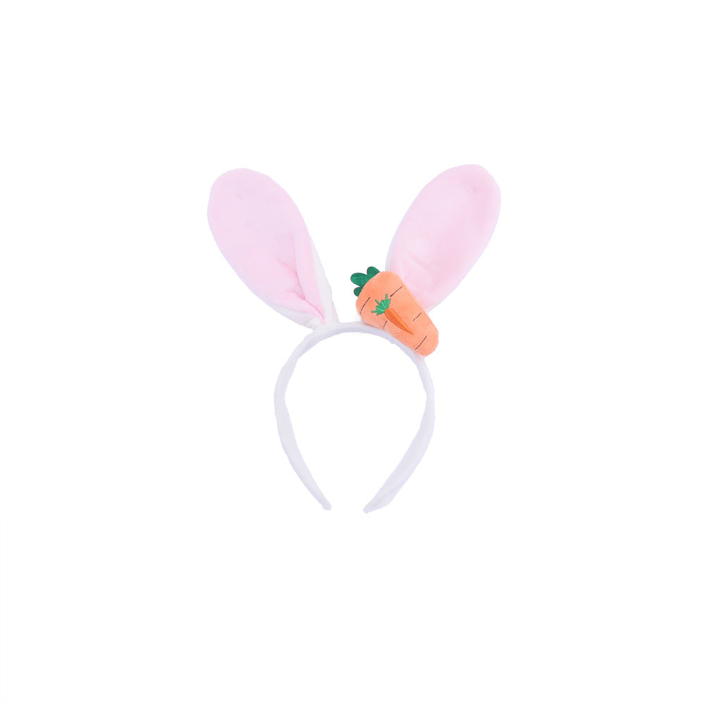 Kids Easter Pink Tutu Bunny Dress and Headband Girls Bunny Costume For Party Cosplay