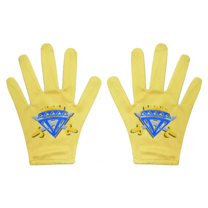 Kids Chloe Charming Jumpsuit with Gloves The Rise Red Blue Outfit for Carnival