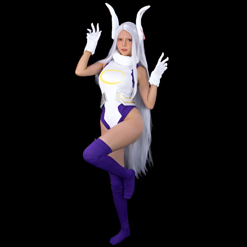 Adult Mirko Costume Rabbit Hero Cosplay Outfit Sexy Rumi Usagiyama Suit