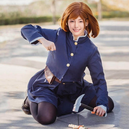 Yuji Nobara Goji Fushiguro Costume Halloween Cosplay Uniform Full Set