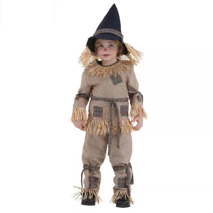 Male Scarecrow Costume Boys Men Toddler Halloween Scarecrow Costumes