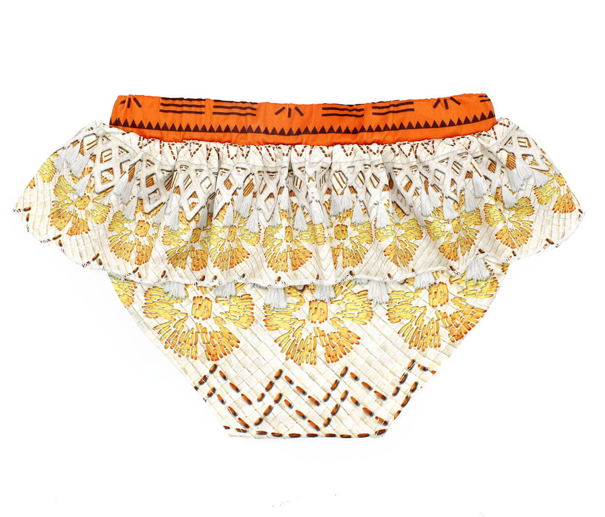 Kids Moanna Swimsuits Beach Vacation Cosplay Costume Girl's Swim Top and Skirt Bottoms