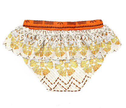 Kids Moanna Swimsuits Beach Vacation Cosplay Costume Girl's Swim Top and Skirt Bottoms