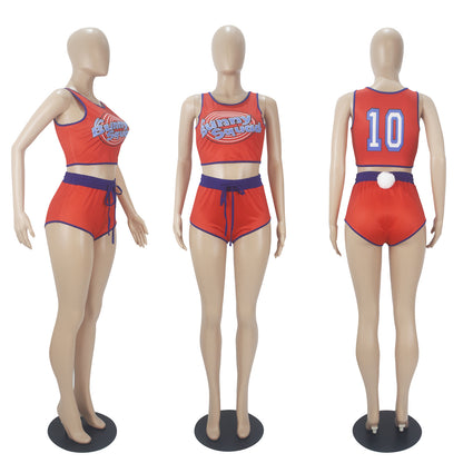 Sexy lady Bunny Costume Lola #10 Cosplay Basketball Jersey [4 Color Options]