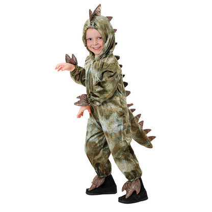 Kids Dinosaur Costume Halloween Monster Cosplay Dress Up for Boys Girls