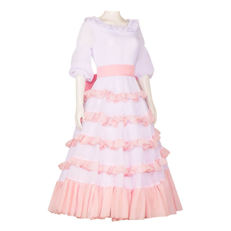 Princess Ariel Dress Little Mermaid Ariel Costume Adult Pink Layered Princess Dress