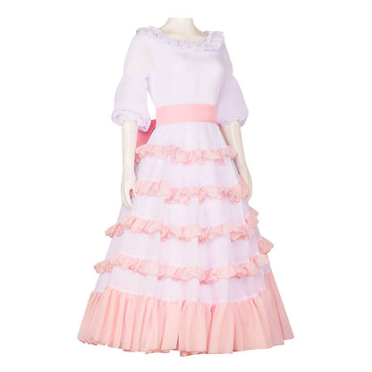 Princess Ariel Dress Little Mermaid Ariel Costume Adult Pink Layered Princess Dress