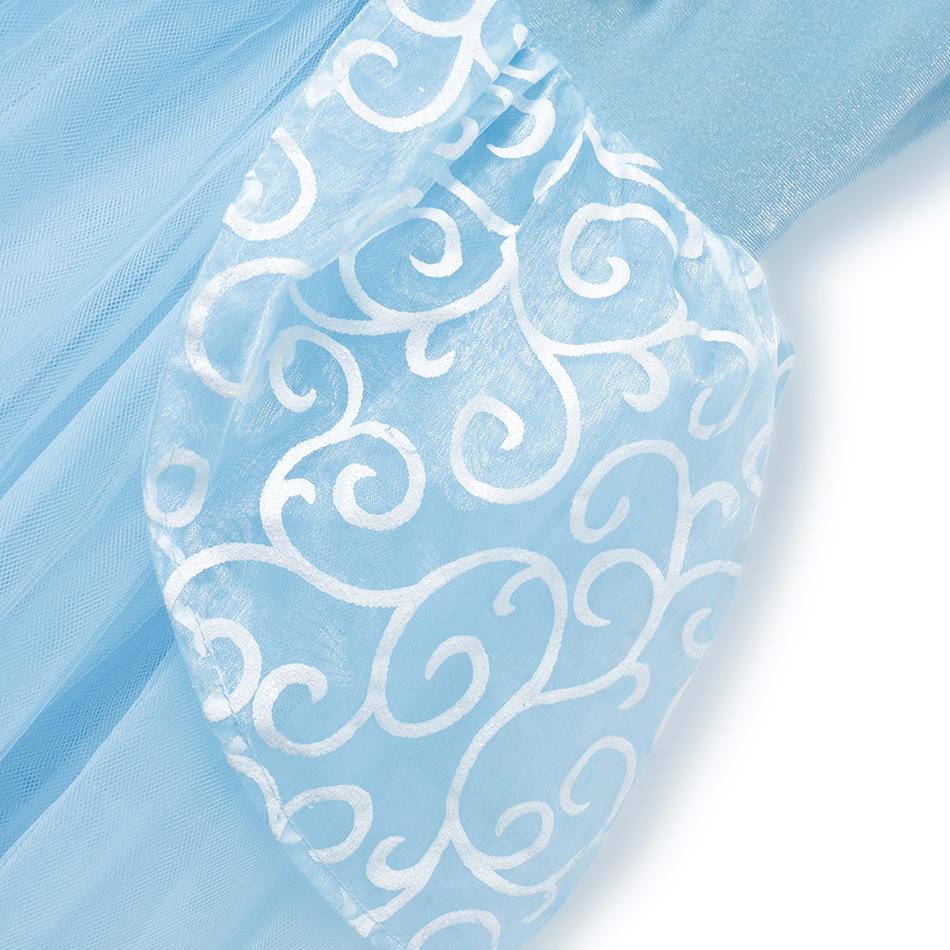 Kids Cinderella Dress Party Birthday Dress Up Princess Dress Halloween Costumes