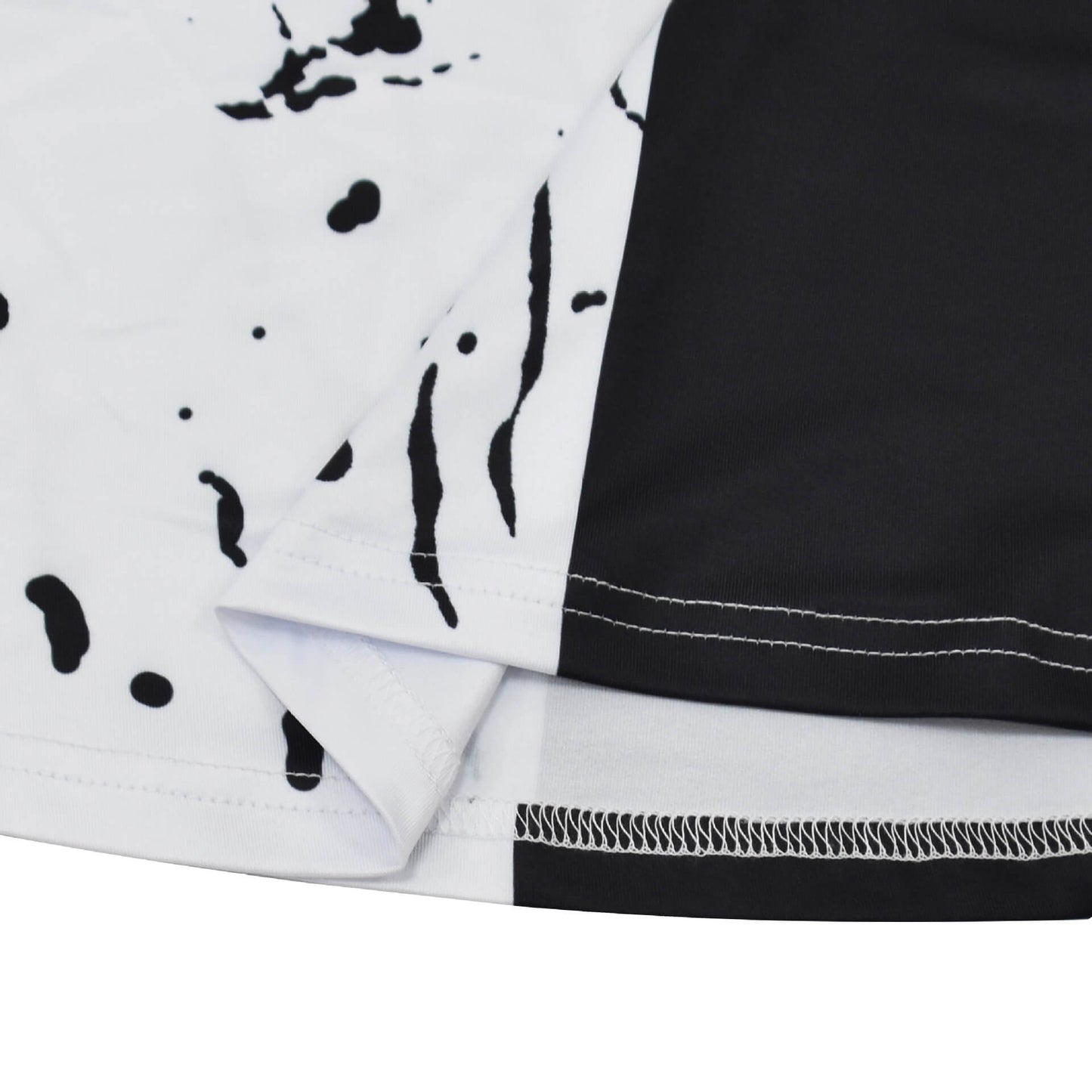 Kids Black and White Costume Cosplay Dress for Halloween Party Masquerade