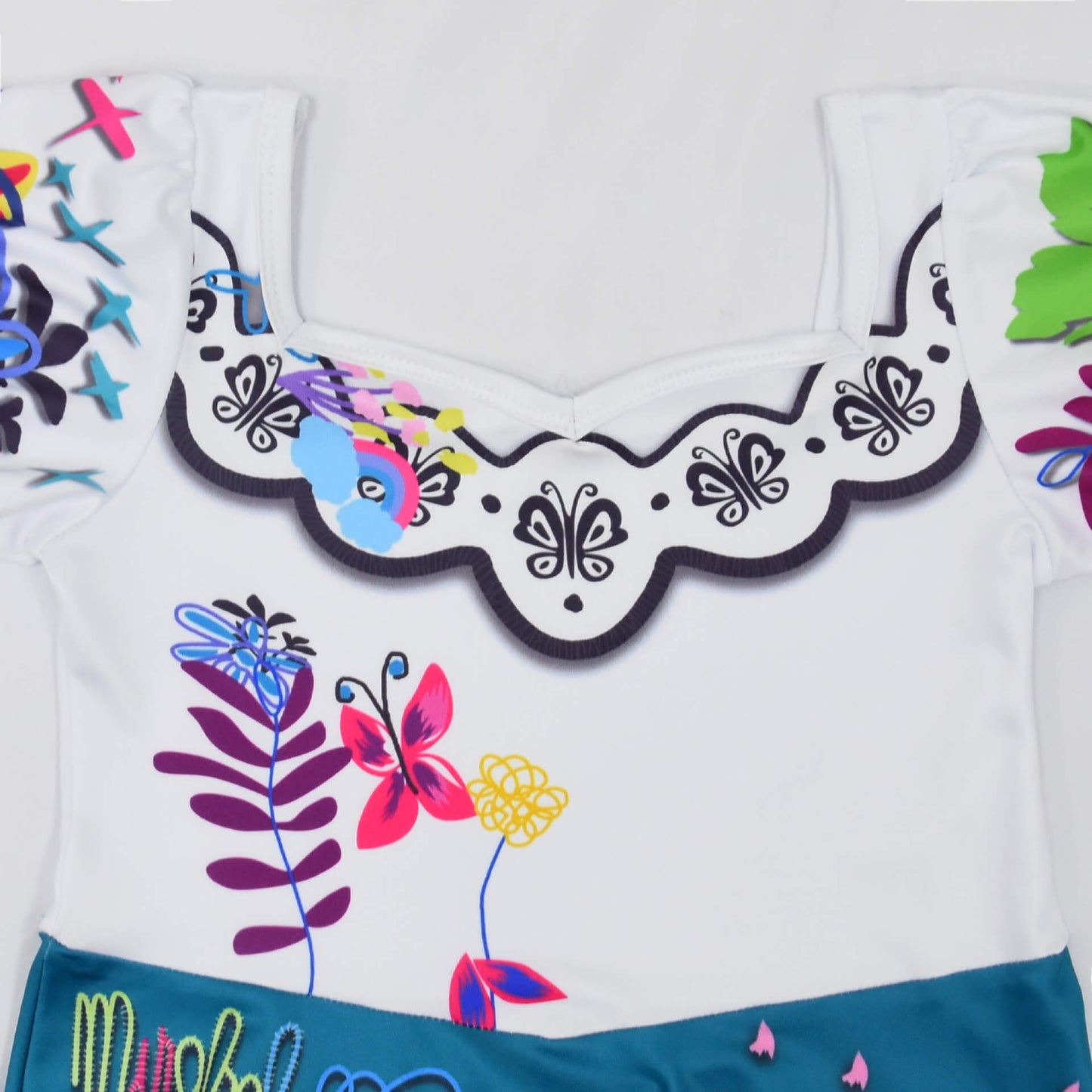 Girl's Mirabel Dress Party Carnival Halloween Mirabel Madrigal  osplay Costume