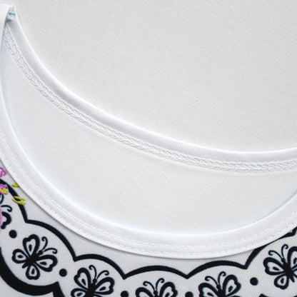 Kids Mirabel Party Costume Girls Cosplay Outfit Short Sleeve Long Teal Skirt with Bag for Age 2 and UP