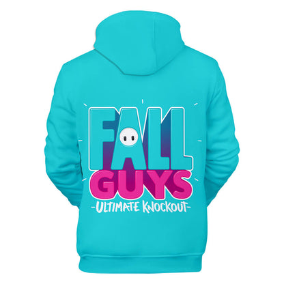 Fall Guys Hoodie Ultimate Knockout Unisex Fall Guys Video Game Sweatshirt Adults/Youth