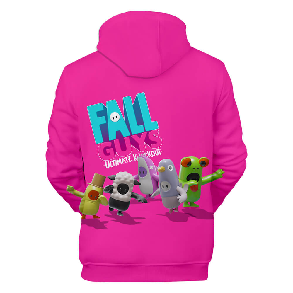 Fall Guys Hoodie Ultimate Knockout Unisex Fall Guys Video Game Sweatshirt Adults/Youth