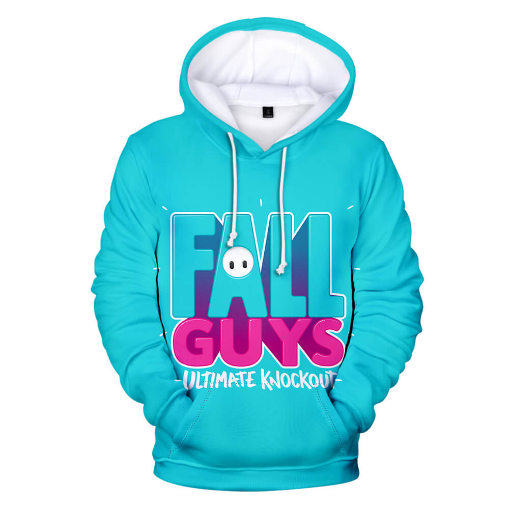 Fall Guys Hoodie Ultimate Knockout Unisex Fall Guys Video Game Sweatshirt Adults/Youth