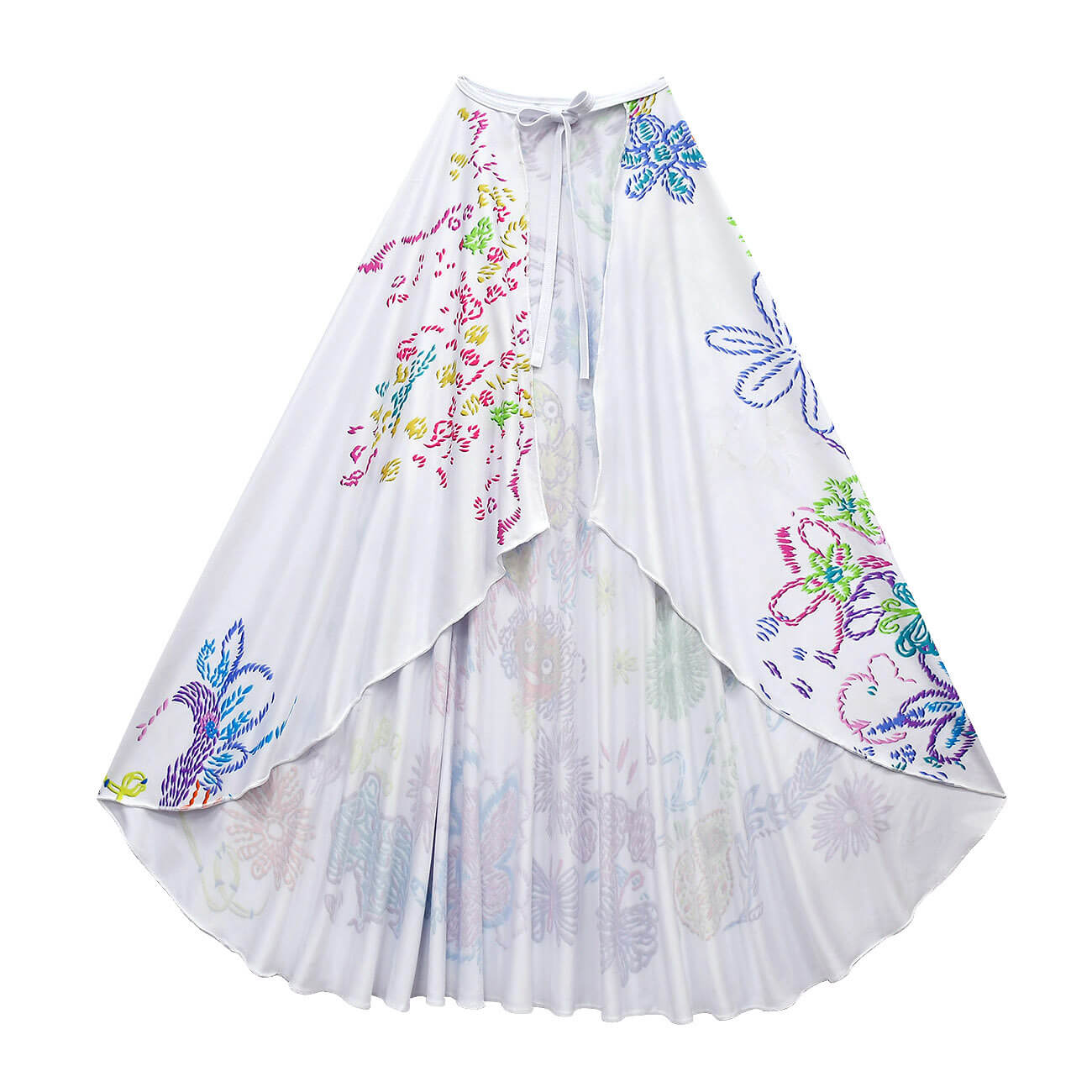 Kids Mirabel Madrigal Cosplay Dress Puff Sleeve High Waist Cosplay Outfit Party Costume