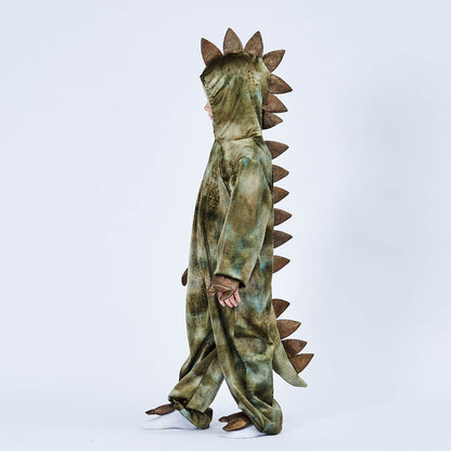 Kids Dinosaur Costume Halloween Monster Cosplay Dress Up for Boys Girls