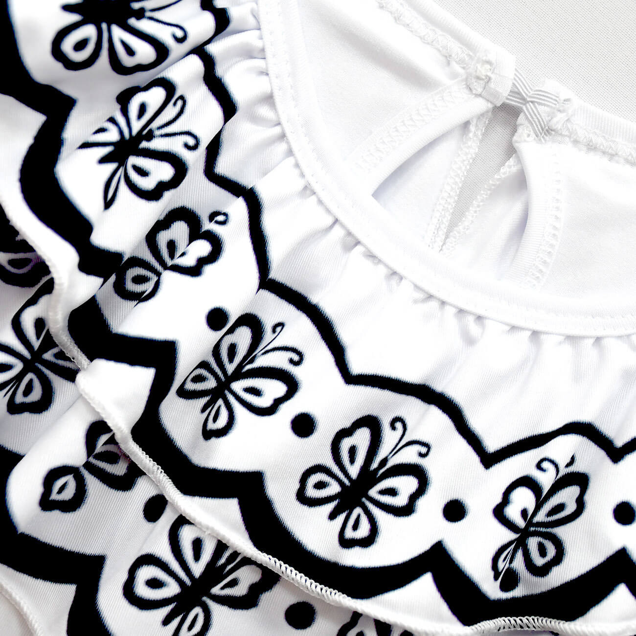 Kids Mirabel Madrigal Cosplay Dress Puff Sleeve High Waist Cosplay Outfit Party Costume