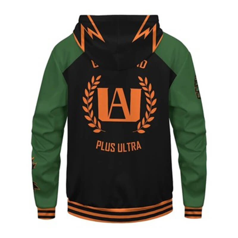 Unisex My Hero Academia Hoodies Anime Cosplay Sweatshirt Halloween Pullover Costume