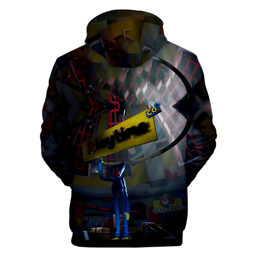 Fashion Poppy Playtime Hoodie Casual Hooded Sweatshirts Pullover