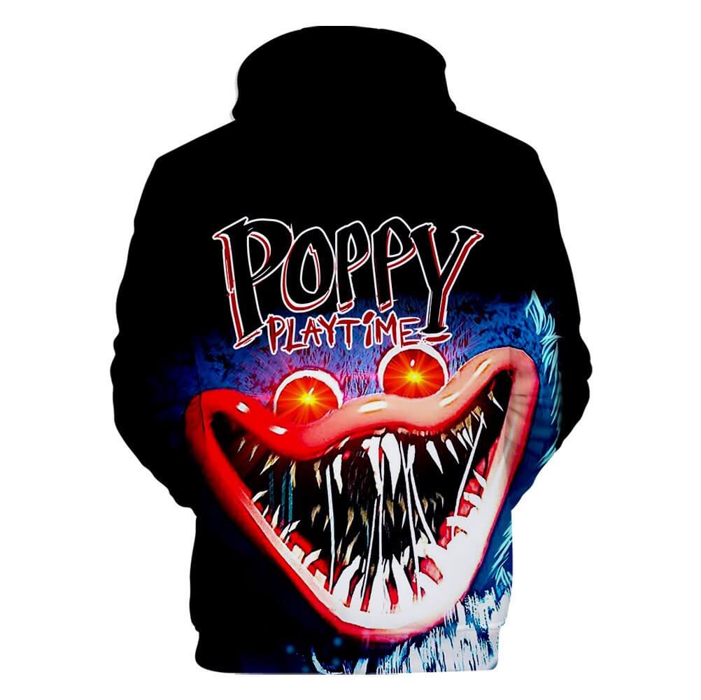 Fashion Poppy Playtime Hoodie Casual Hooded Sweatshirts Pullover