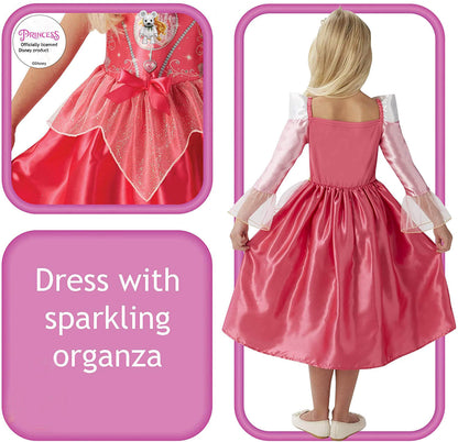 Princess Dress Fairy Tale Constume Girls Party Outfit Halloween Birthday Cosplay Suit