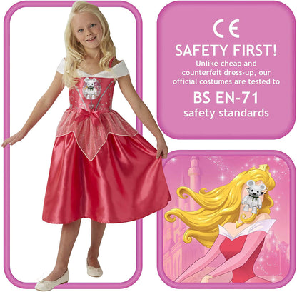Princess Dress Fairy Tale Constume Girls Party Outfit Halloween Birthday Cosplay Suit