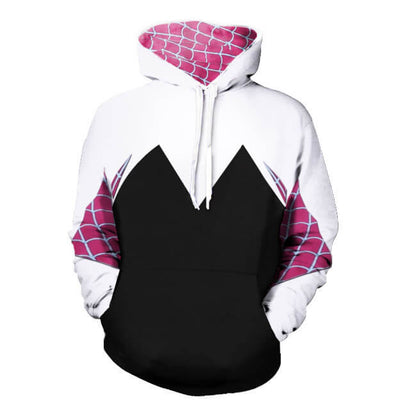 Adult Gwen Hoodie Unisex Long Sleeve Zip-up Pullover Plus Size Sweatshirt