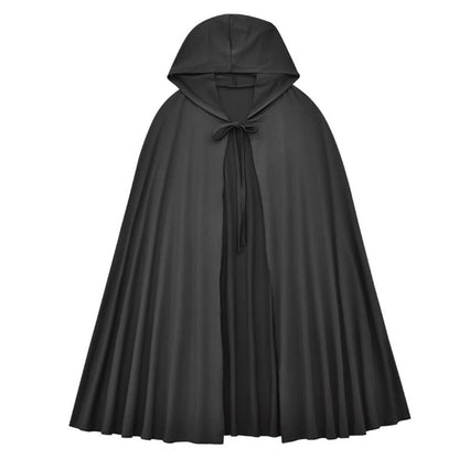 Girls Plague Doctor Costume Dress Gloves Cloak Halloween Party Full Set