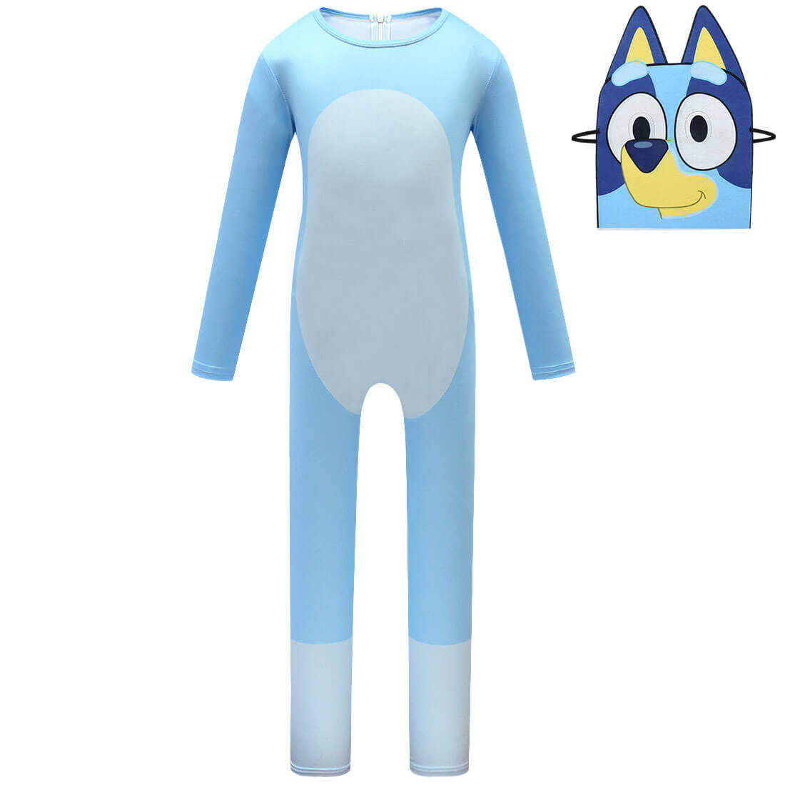 Kids Costume Jumpsuit Cartoon Mask Full Set for Boys Girls Halloween Cosplay
