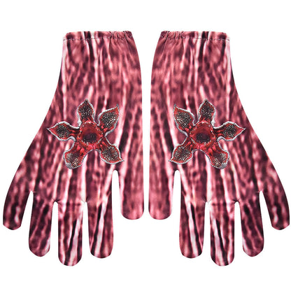 Kids Demogorgon Costume Hoodie Pants Halloween Cosplay Full Set