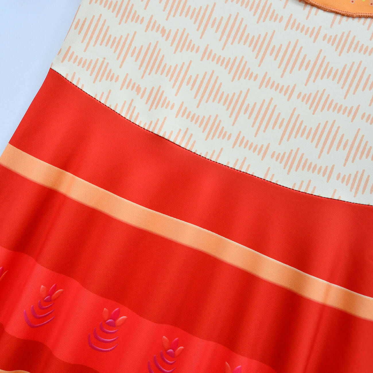 Kids Dolores Dress Madrigal Family Cosplay Outfit with Extraordinary Hearing Magic