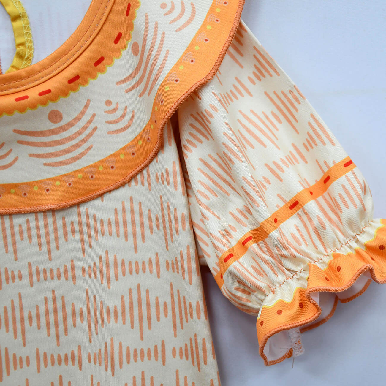 Kids Dolores Dress Madrigal Family Cosplay Outfit with Extraordinary Hearing Magic