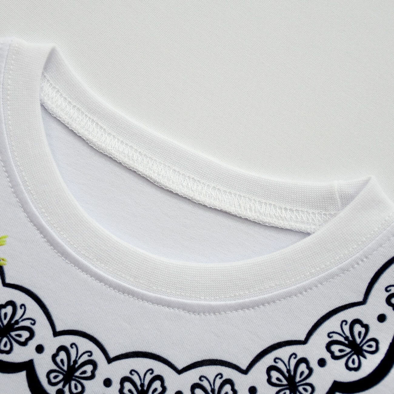 Kids Mirabel Madrigal Cosplay Outfit Long Sleeve Shirt and Pants Set for Halloween