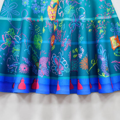 Kids Mirabel Off Shoulder Summer Dress with Bag for Age 2+