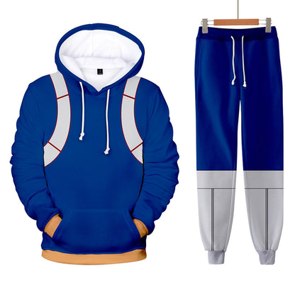 My Hero Academia Costumes Japanese Manga Hoodie and Pants Halloween Cosplay Outfit