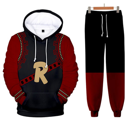 My Hero Academia Costumes Japanese Manga Hoodie and Pants Halloween Cosplay Outfit