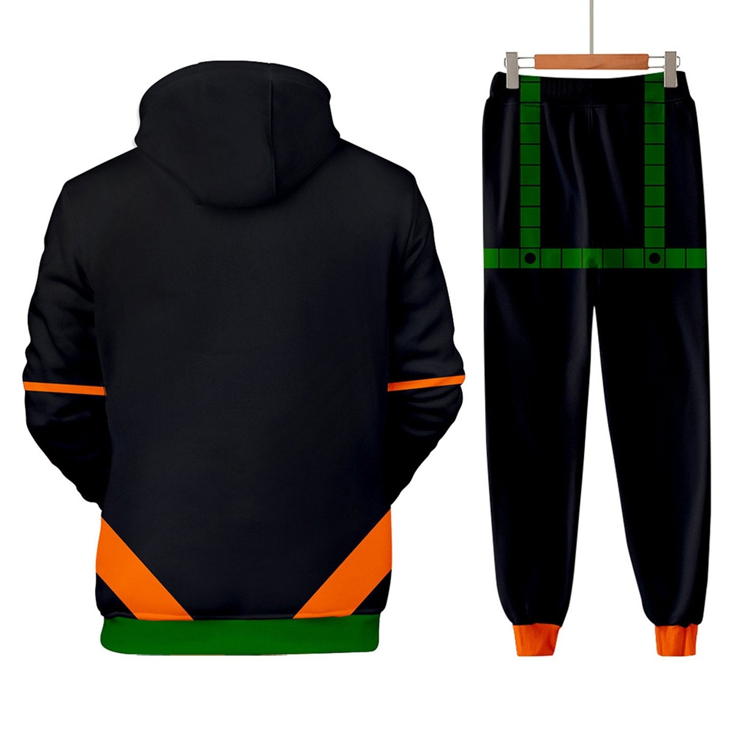 My Hero Academia Costumes Japanese Manga Hoodie and Pants Halloween Cosplay Outfit
