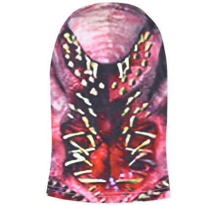 Children Demogorgon Monster Costume Unisex Cosplay Outfit with Helmet Mask Gloves and Feet Cover