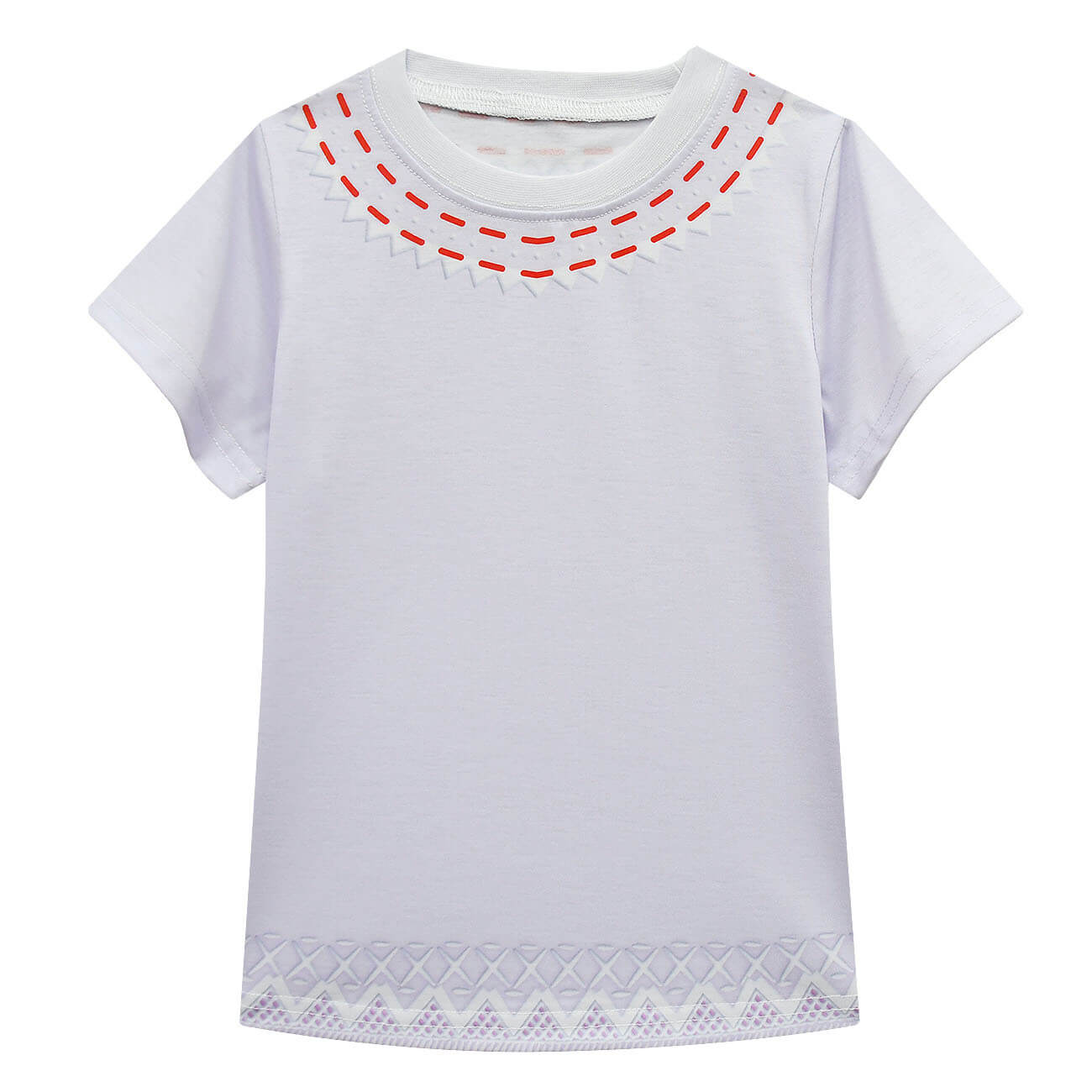 Girls Madrigal Costume White T-shirt Blue Skirt Suit for Kids Age 2+