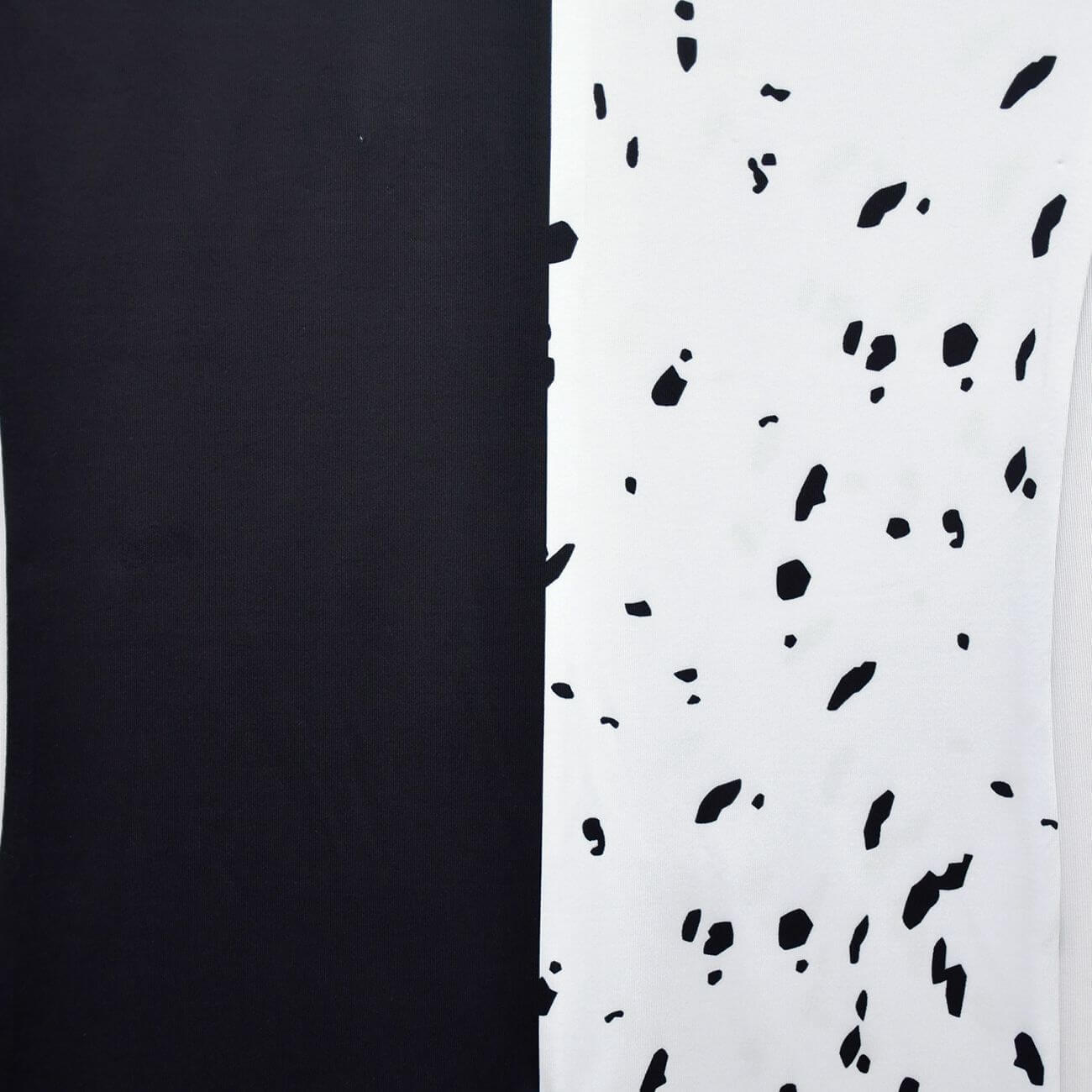 Kids Black/ White Costume Halloween Spotted Jumpsuit with Cloak Full Set for Cosplay