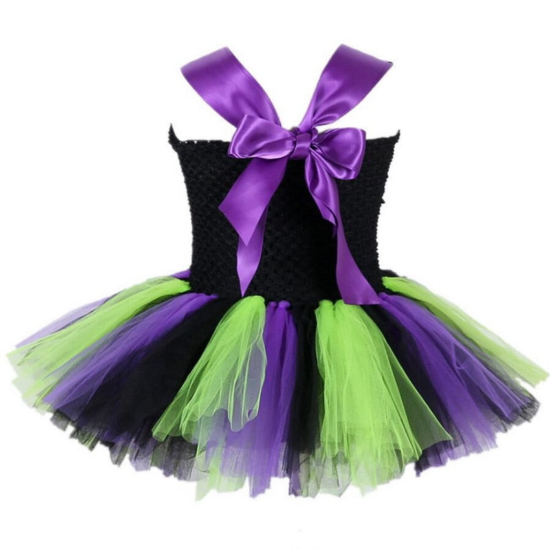 Girl Birthday Party Tutu Costume With Headband Halloween Costume Outfit