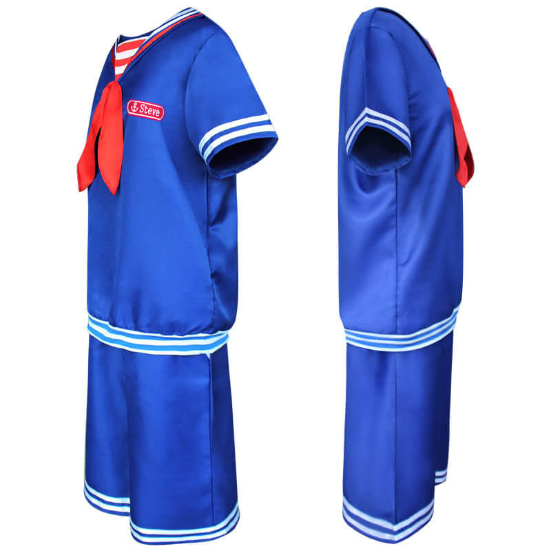 Robin and Steve Costume Demogorgon Monster Scoops Ahoy Halloween Sailor Suit