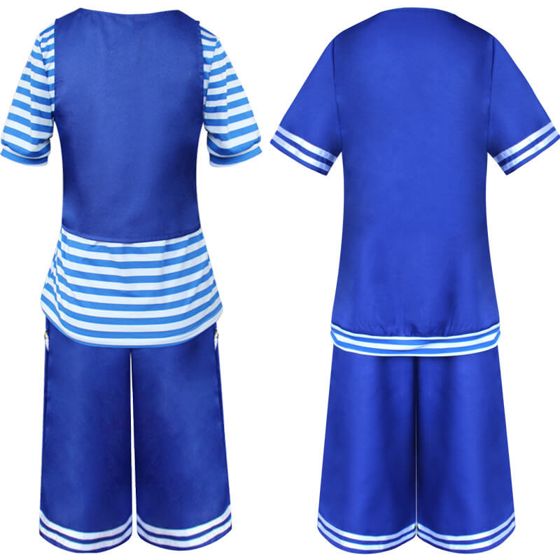 Robin and Steve Costume Demogorgon Monster Scoops Ahoy Halloween Sailor Suit