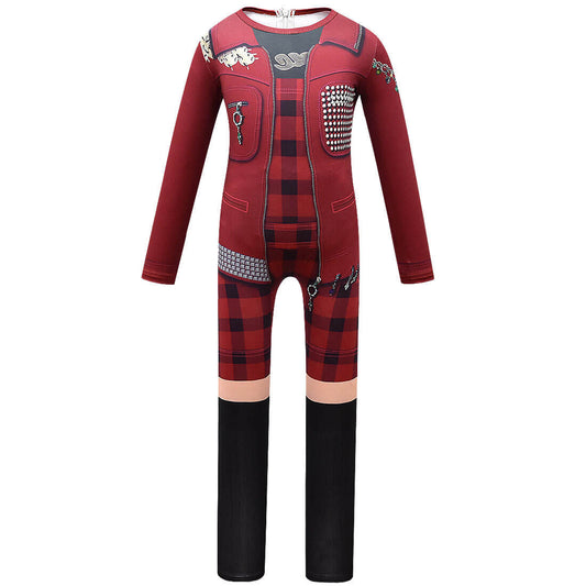 Kids Eliza Costume Zombie Jumpsuit Girls Dress Up Outfit for Halloween Cosplay