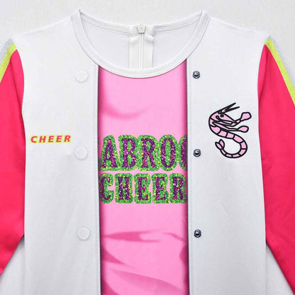 Girls Bree Jumpsuit Cosplay Costume Fancy Halloween Outfit for Cheer 3-12Y